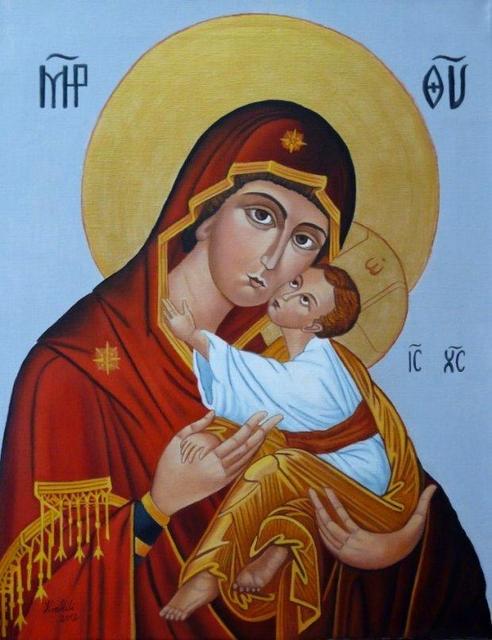 Festmények - Theotokos, Isten anyja