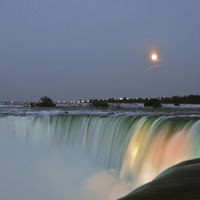 Niagara Vízesés-Telihold
