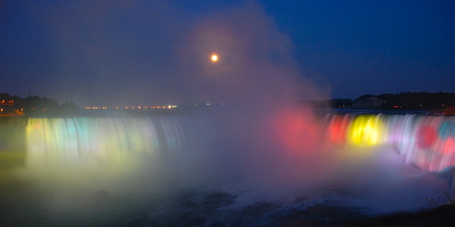 Niagara Vízesés, Kanada és USA - Niagara Vízesés-Szivárvány
