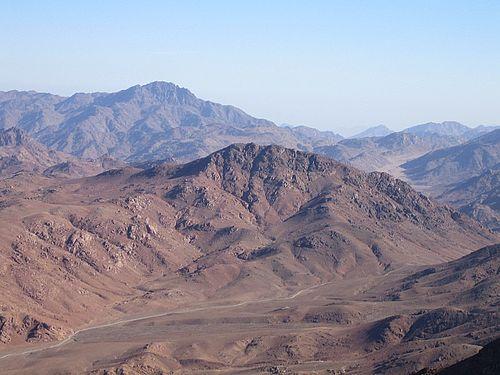 Izrael a Sinai-hegynél