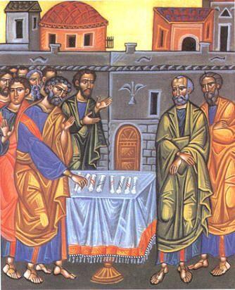 Mátyás apostollá választása