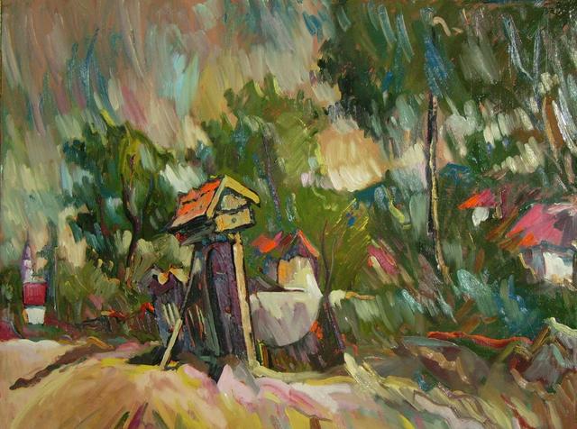 festmények, rajzok - Mezőmadarasi kapu