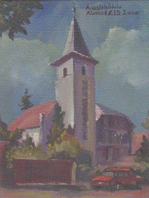 festmények, rajzok - Avasfelsőfalu református temploma