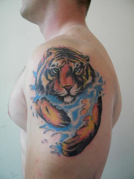 tetovalasok,munkaim - Indian, Csikszereda-tigris