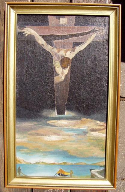 Csendélet - Keresztelő Szent János Krisztusa - Salvador Dali repro