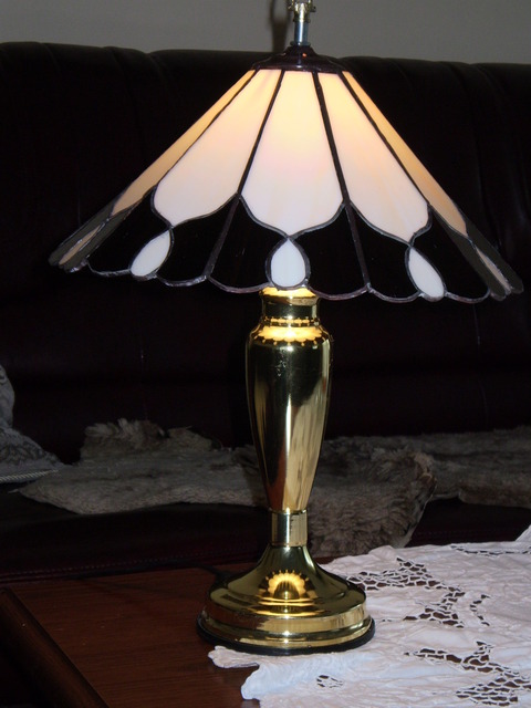 Hobby - Tiffany lámpa ( saját készítés)