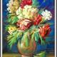 Festményeim - Rózsák - pasztell 50x35 cm