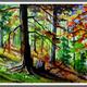 Festményeim - Vegyes erdő - olaj