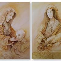 Szent Erzsébet (akvarell)