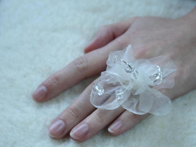 Ékszerek - Snowflowers9- gyűrű