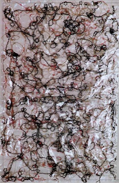 Zimán Vitályos Magda - Áttetszőség, 1999, 60x140 cm