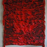 Vörös mező, 1995, 140x180cm