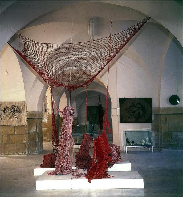 Zimán Vitályos Magda - Évgyűrűk, 1985, 300x200x150 cm