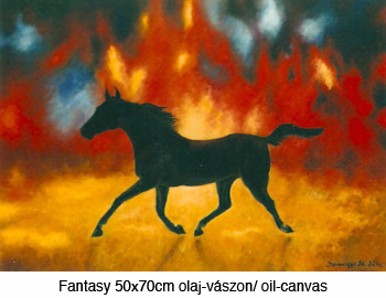 Festményeim: lovas képek - Angol telivér