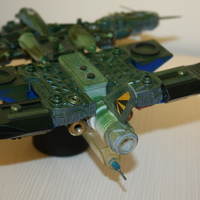 Green Dragon (1:72), hajtóművek és hátsó gépágyú