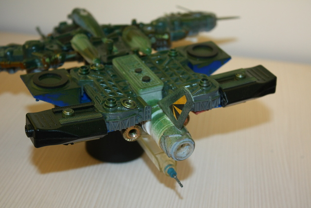 makettek - Green Dragon (1:72), hajtóművek és hátsó gépágyú
