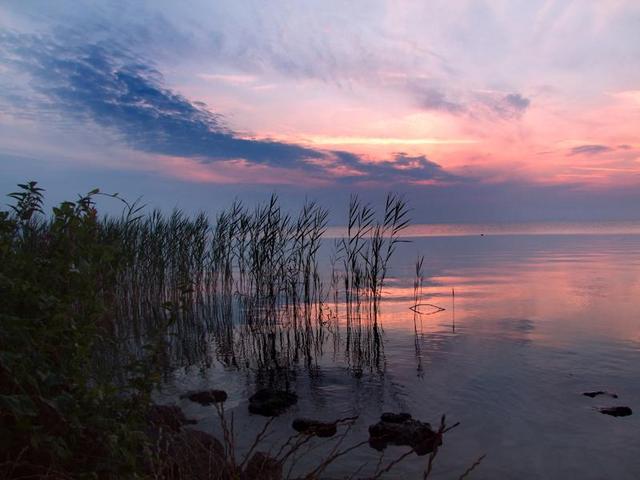 Nap-kelte,nyugta - Balaton-Tihany