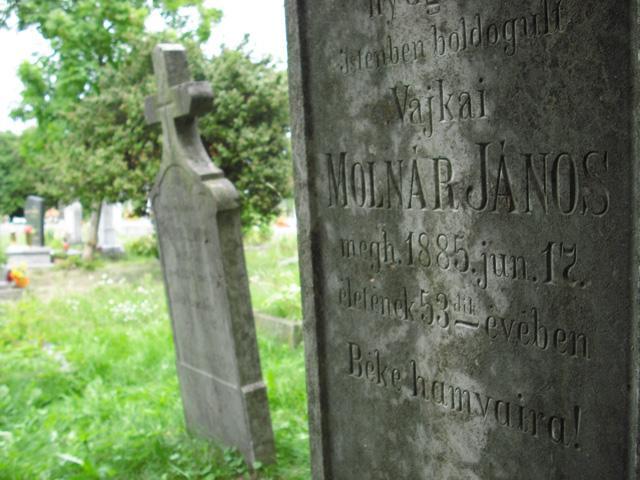 Csallóköz, Vajka - Szent István nap 2008 - A vajkai temető, gondozásra váró Molnár sírokkal...