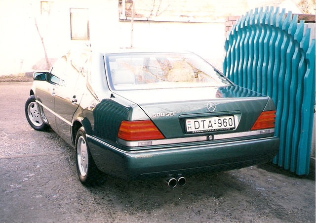 Én és az autók meg az élet.. - Fotó Készült 1999 Mercedes 600SEL V12 400Le