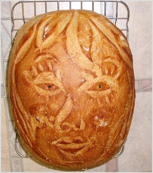 Ember és kenyér - Ember arc kenyér