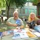 Debrecenben a KID irodalmi délutánon Orosz T Csaba íróval.2014. jún. 11