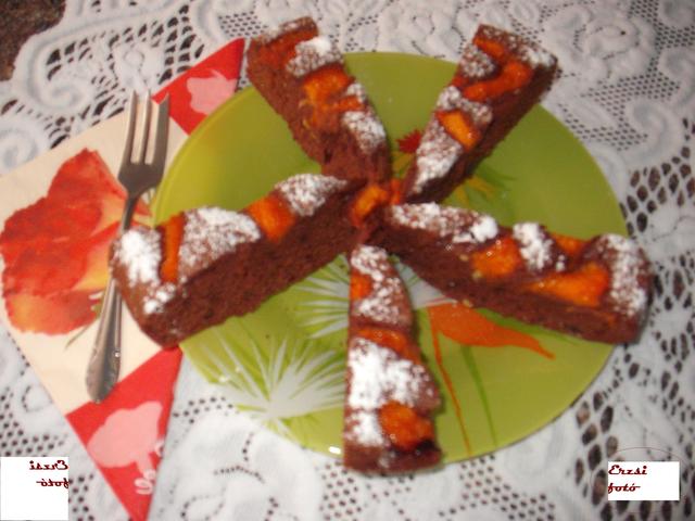 Sütemények és finomságok - Sárgabarckos brownie