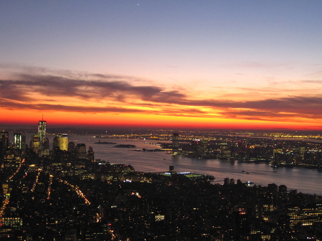 NYC '11 - Kilátás az Empire State Building tetejéről