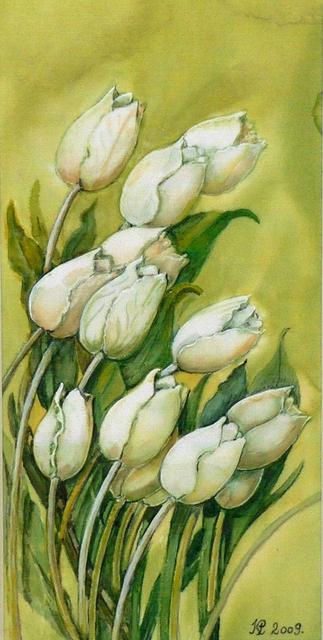 Festményeim, virágok - Tulipánok