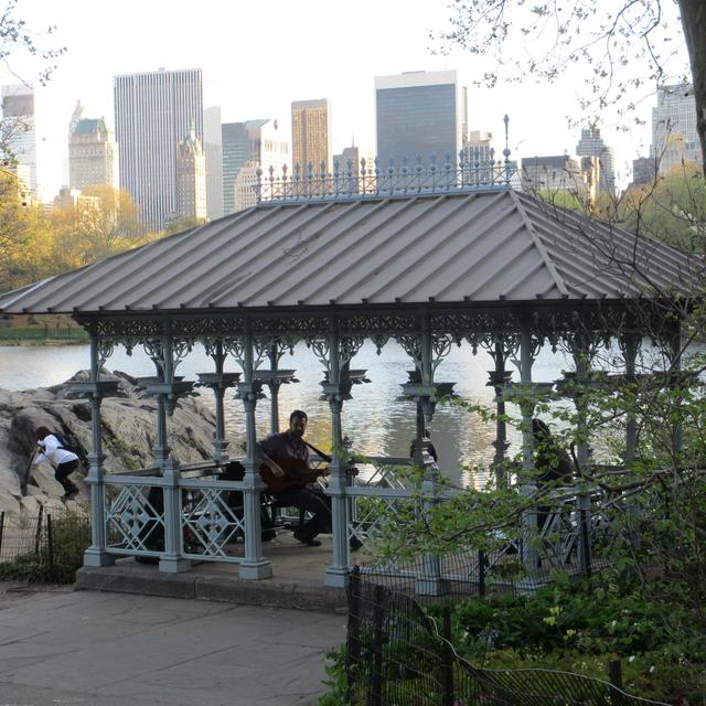 New York Central Park - Jam session a hölgyek pavilonjában