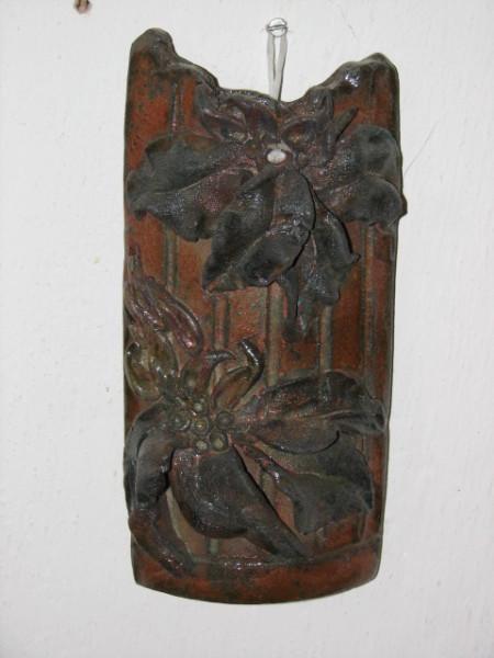 kerámiáim - virágos falikép