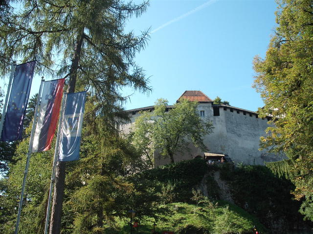 Szlovéniában - Megérkeztünk Bled várához