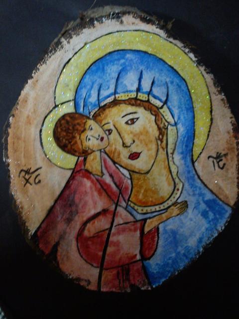Munkaim - Maria a kis Jezusal