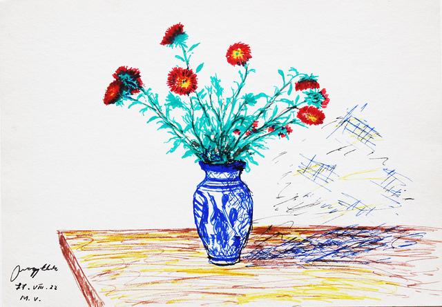 Kamera képek - Virágok korondi vázában