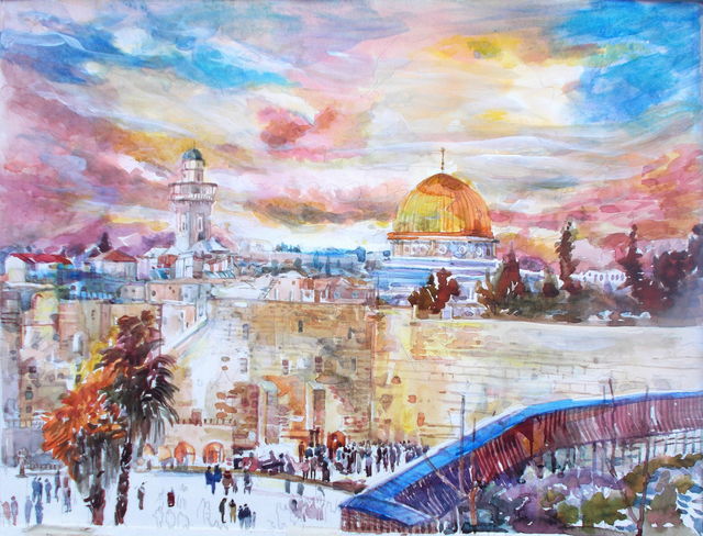 Grafikáim - Jeruzsálem