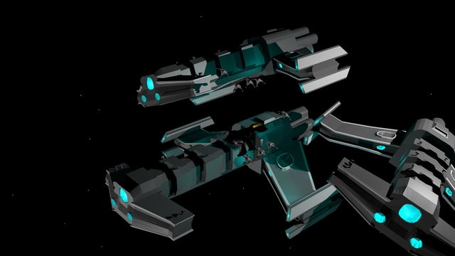 Számítógépes modellek - A Terran flotta töredéke