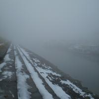 Ködben "úszó" Duna
