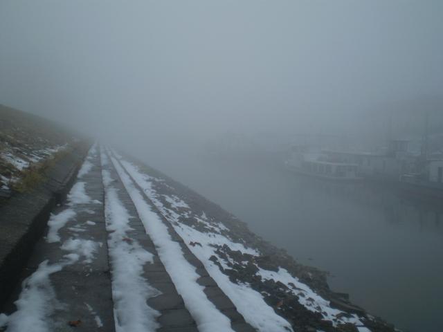 2012 Tél - Ködben "úszó" Duna