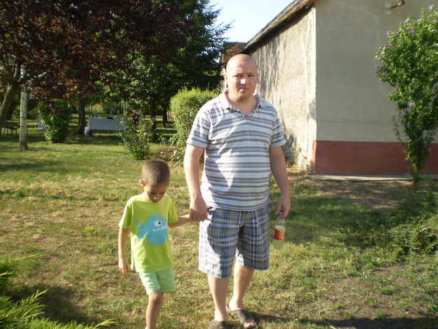 2013 nyár - Apával
