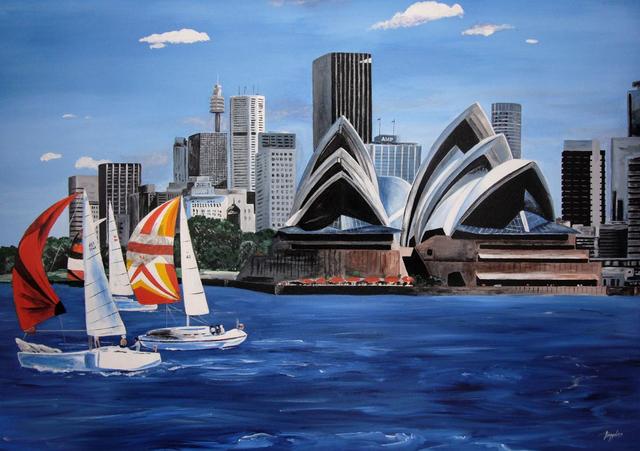Festményeim / Válogatás1 - Sydney Opera House