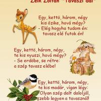 Zelk Zoltán: Tavaszi dal