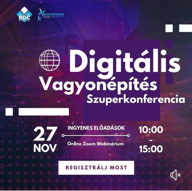 Digitális Vagyonépítés konferencia