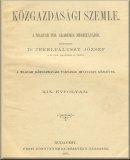 A Közgazdasági Szemle repertóriuma, 1893-1949