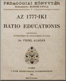 Az 1777-iki Ratio Educationis