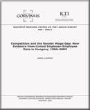 Competition and the gender wage gap