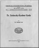 Dr. Szádeczky-Kardoss Gyula