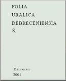 Folia Uralica Debreceniensia 8.