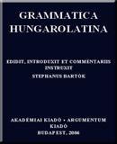 Grammatica Hungarolatina