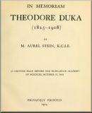 In memoriam Theodore Duka (1825-1908)