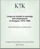 Long-run trends in earnings and employment in Hungary, 1972-1996