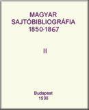 Magyar sajtóbibliográfia, 1850-1867
